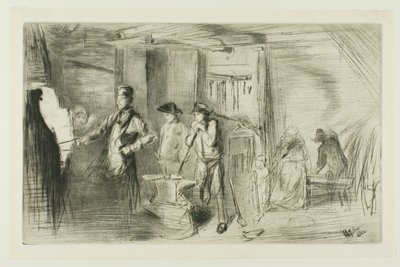 La Forge - James Abbott McNeill Whistler