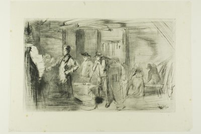 La forge - James Abbott McNeill Whistler