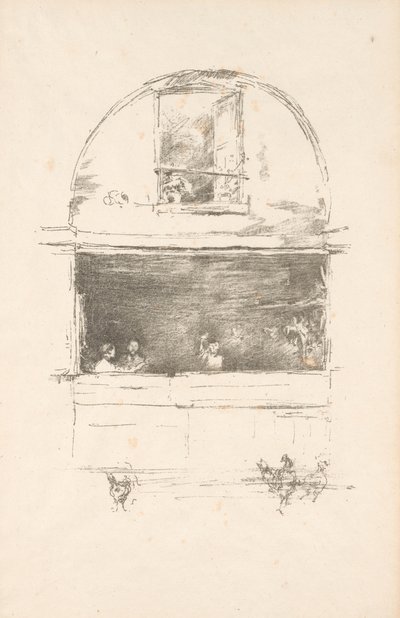 La forge, Passage du Dragon - James Abbott McNeill Whistler