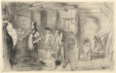 La Forge, de la série Thames Set - James Abbott McNeill Whistler
