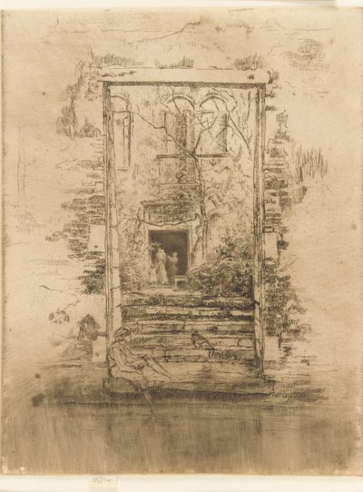 Le Jardin - James Abbott McNeill Whistler