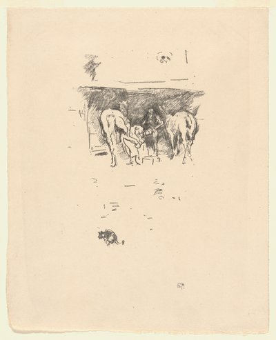 La Bonne Chaussure - James Abbott McNeill Whistler