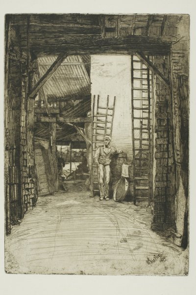 Le Chaufournier - James Abbott McNeill Whistler