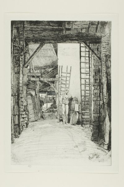 Le Chaufournier - James Abbott McNeill Whistler