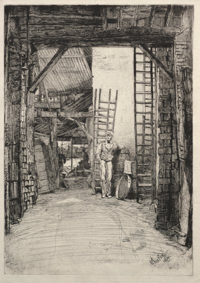 Le brûleur de chaux - James McNeill Whistler