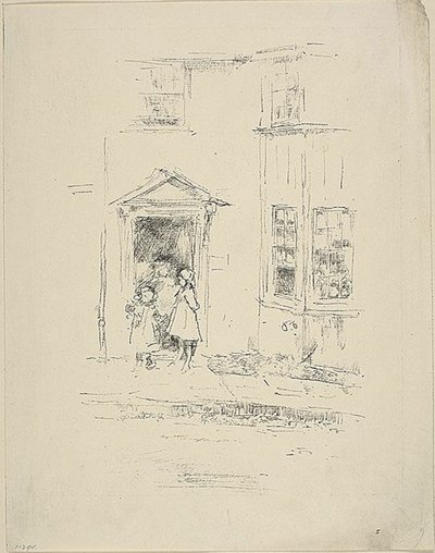 La Petite Porte, Lyme Regis - James Abbott McNeill Whistler