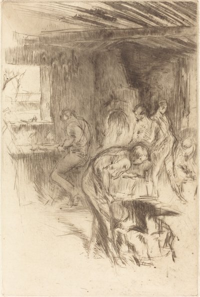 La petite forge - James Abbott McNeill Whistler