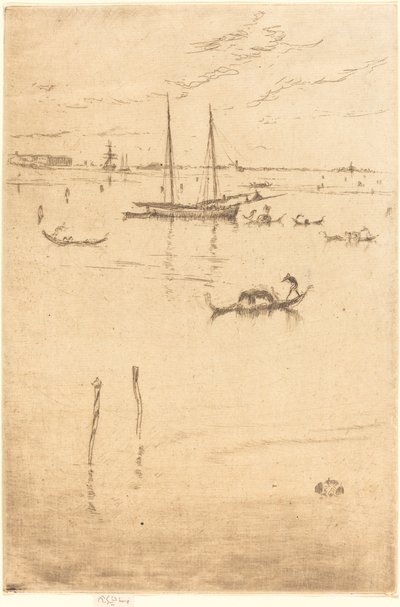 La petite lagune - James Abbott McNeill Whistler