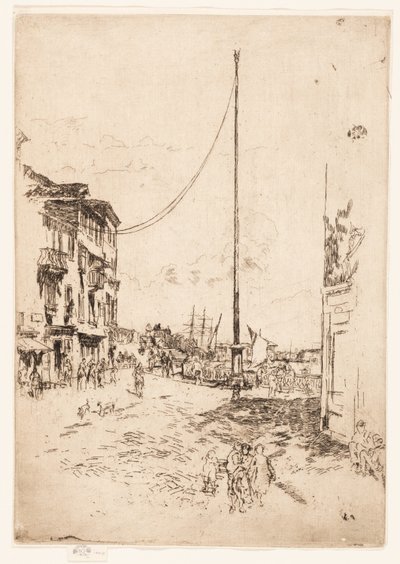 Le Petit Mât - James Abbott McNeill Whistler