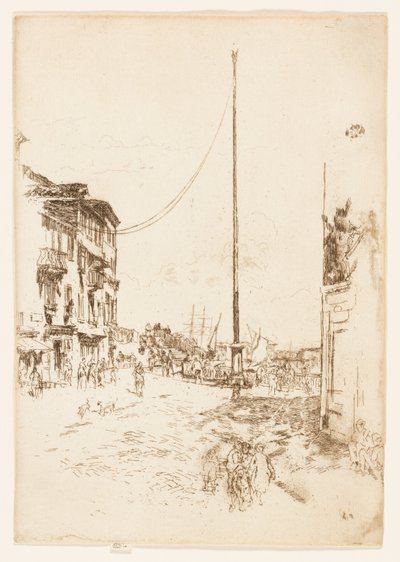Le Petit Mât - James Abbott McNeill Whistler