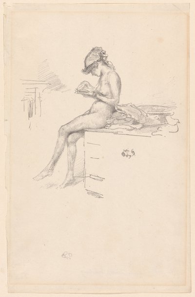 Le petit modèle nu, lisant - James Abbott McNeill Whistler