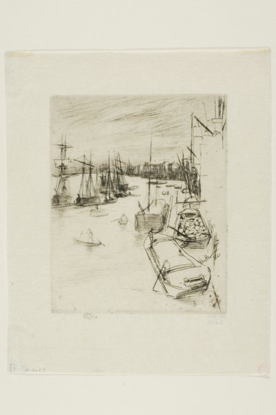 Le petit Rotherhithe - James Abbott McNeill Whistler