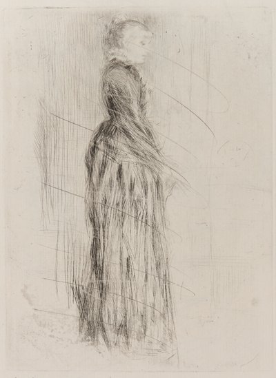 La petite robe en velours - James Abbott McNeill Whistler
