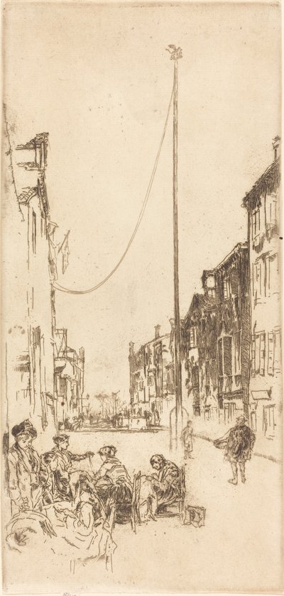 Le mât - James Abbott McNeill Whistler