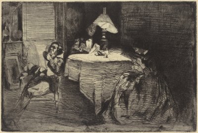 La salle de musique - James Abbott McNeill Whistler