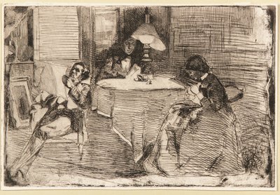 La salle de musique - James Abbott McNeill Whistler