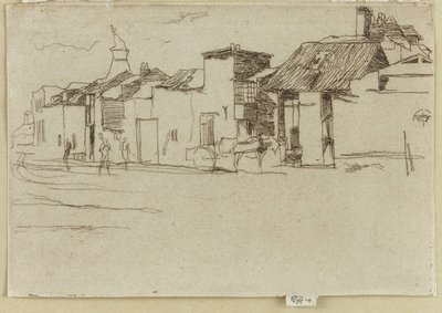La Vieille Brasserie du Cygne, Chelsea - James Abbott McNeill Whistler