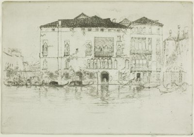 Les Palais - James Abbott McNeill Whistler