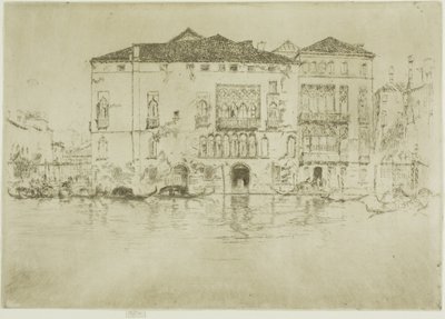 Les Palais - James Abbott McNeill Whistler