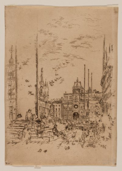 La Piazzetta - James McNeill Whistler