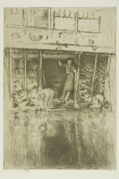 Le Pierrot - James Abbott McNeill Whistler