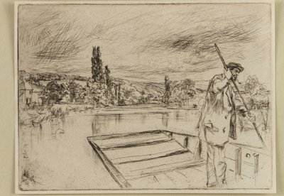 La perche - James Abbott McNeill Whistler
