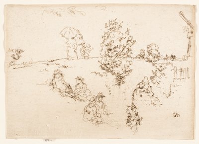 Les Remparts, Sandwich - James Abbott McNeill Whistler