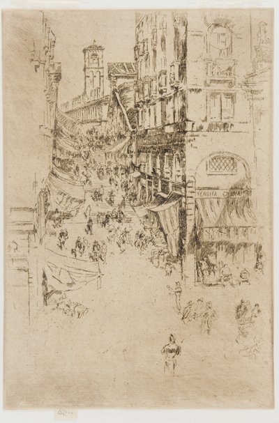 Le Rialto - James Abbott McNeill Whistler