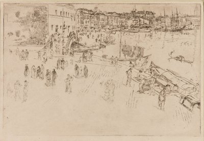 La Riva - James Abbott McNeill Whistler
