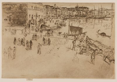 La Riva - James Abbott McNeill Whistler