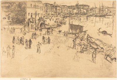 La Riva, No.I - James Abbott McNeill Whistler