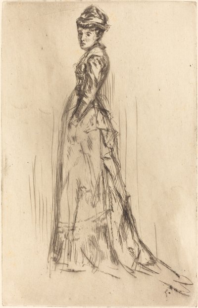 La robe de soie - James Abbott McNeill Whistler