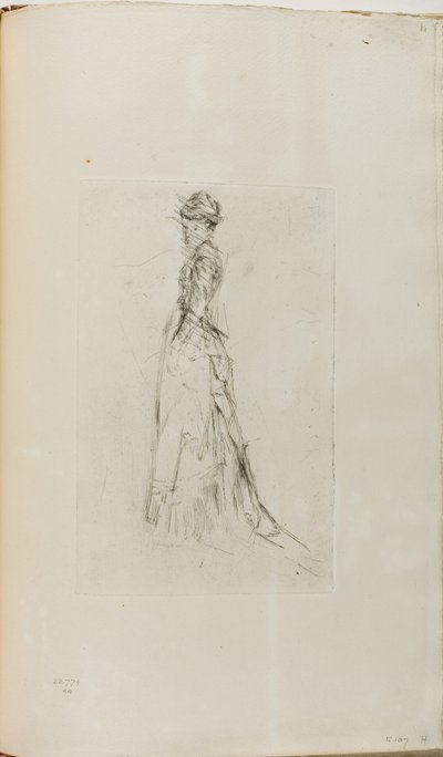 La Robe de soie - James Abbott McNeill Whistler