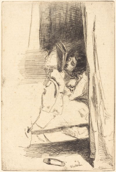 La Pantoufle - James Abbott McNeill Whistler