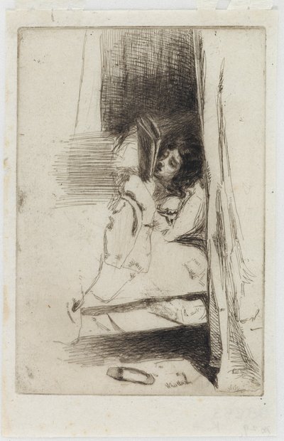 La Pantoufle - James Abbott McNeill Whistler