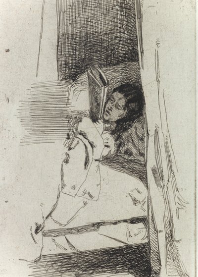 La Pantoufle - James Abbott McNeill Whistler
