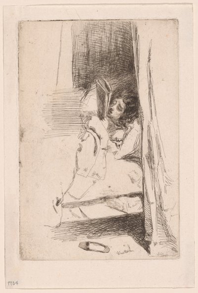 La Pantoufle - James Abbott McNeill Whistler