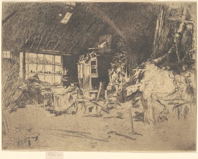 La Forge - James Abbott McNeill Whistler