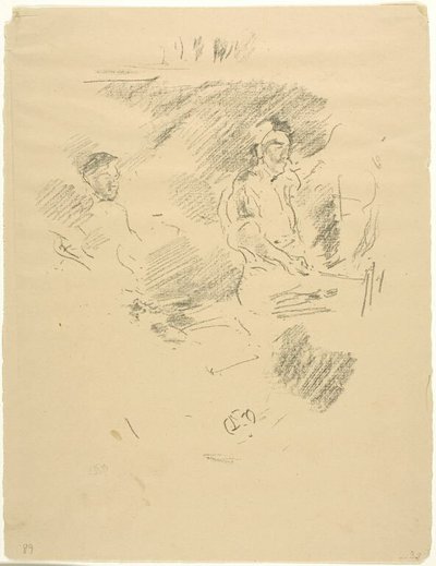 Le bras fort - James McNeill Whistler