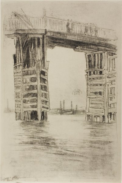 Le Grand Pont - James Abbott McNeill Whistler