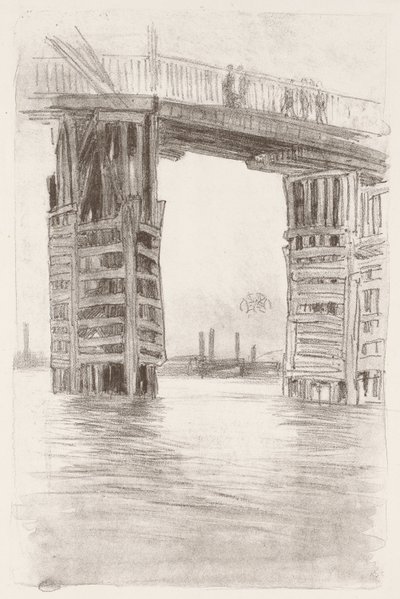 Le grand pont - James McNeill Whistler