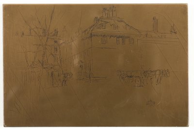 Le Temple - James Abbott McNeill Whistler