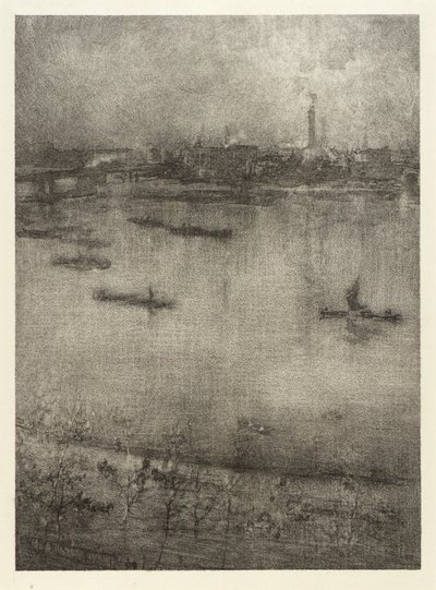 La Tamise - James McNeill Whistler