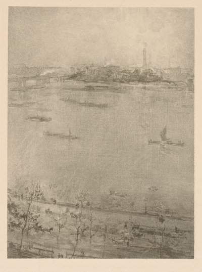 La Tamise - James McNeill Whistler