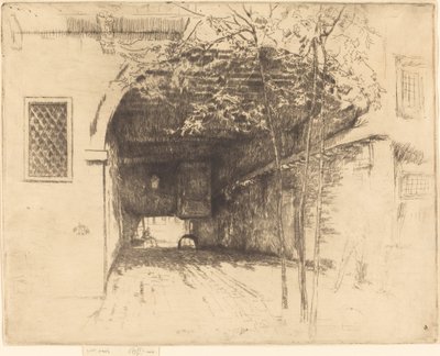 Le Traghetto, No.I - James Abbott McNeill Whistler