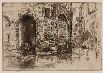 Les Deux Portes - James Abbott McNeill Whistler
