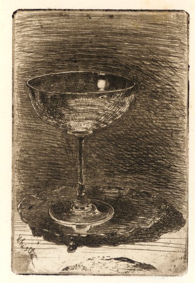 Le Verre de vin - James Abbott McNeill Whistler