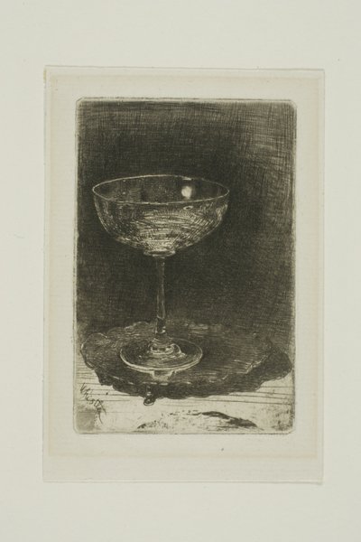 Le Verre de vin - James Abbott McNeill Whistler