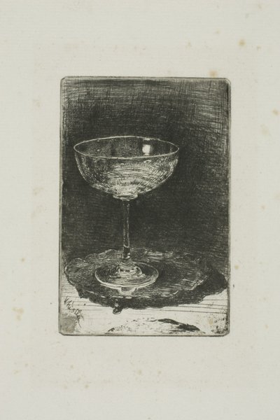 Le Verre à vin - James Abbott McNeill Whistler