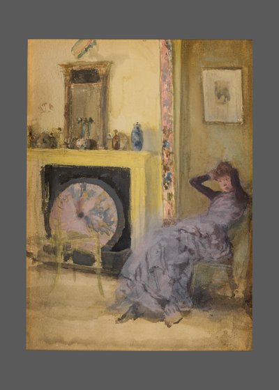 La chambre jaune - James McNeill Whistler